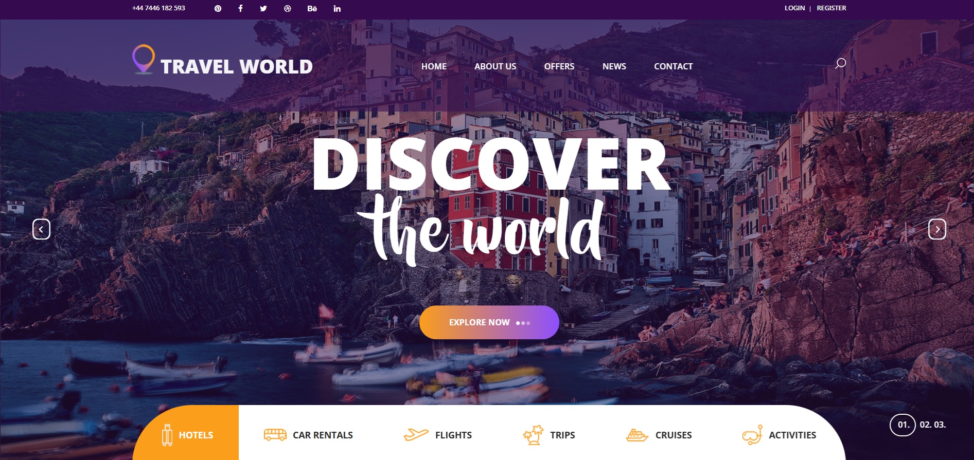 Travel World — Agencia de Viajes